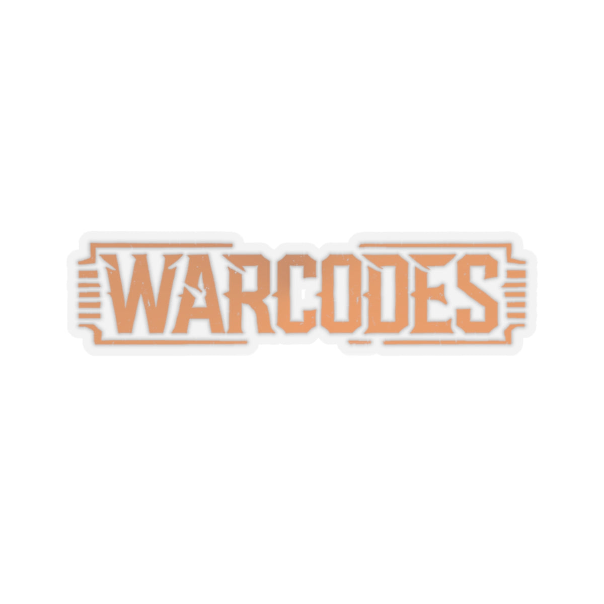 Warcodes 3" Sticker