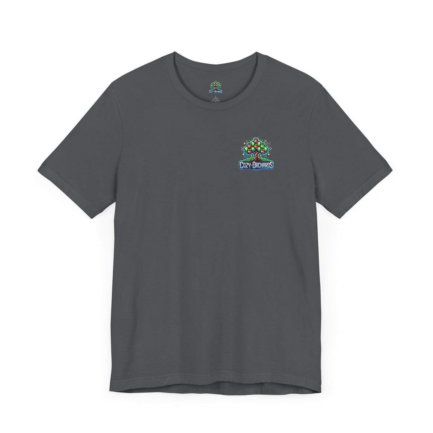 Cozy Orchards Small Logo Adult Unisex Jersey Short Sleeve Tee