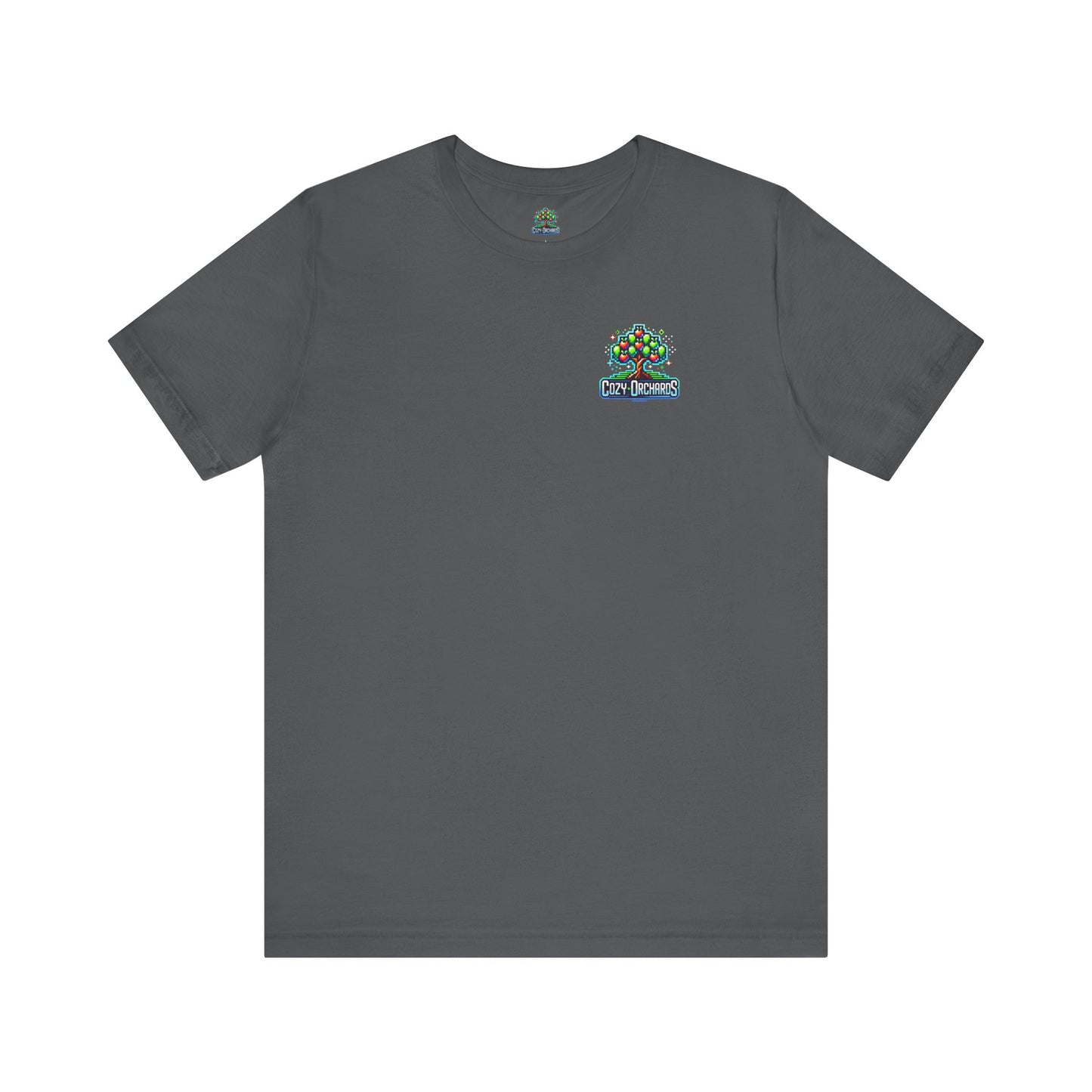 Cozy Orchards Small Logo Adult Unisex Jersey Short Sleeve Tee