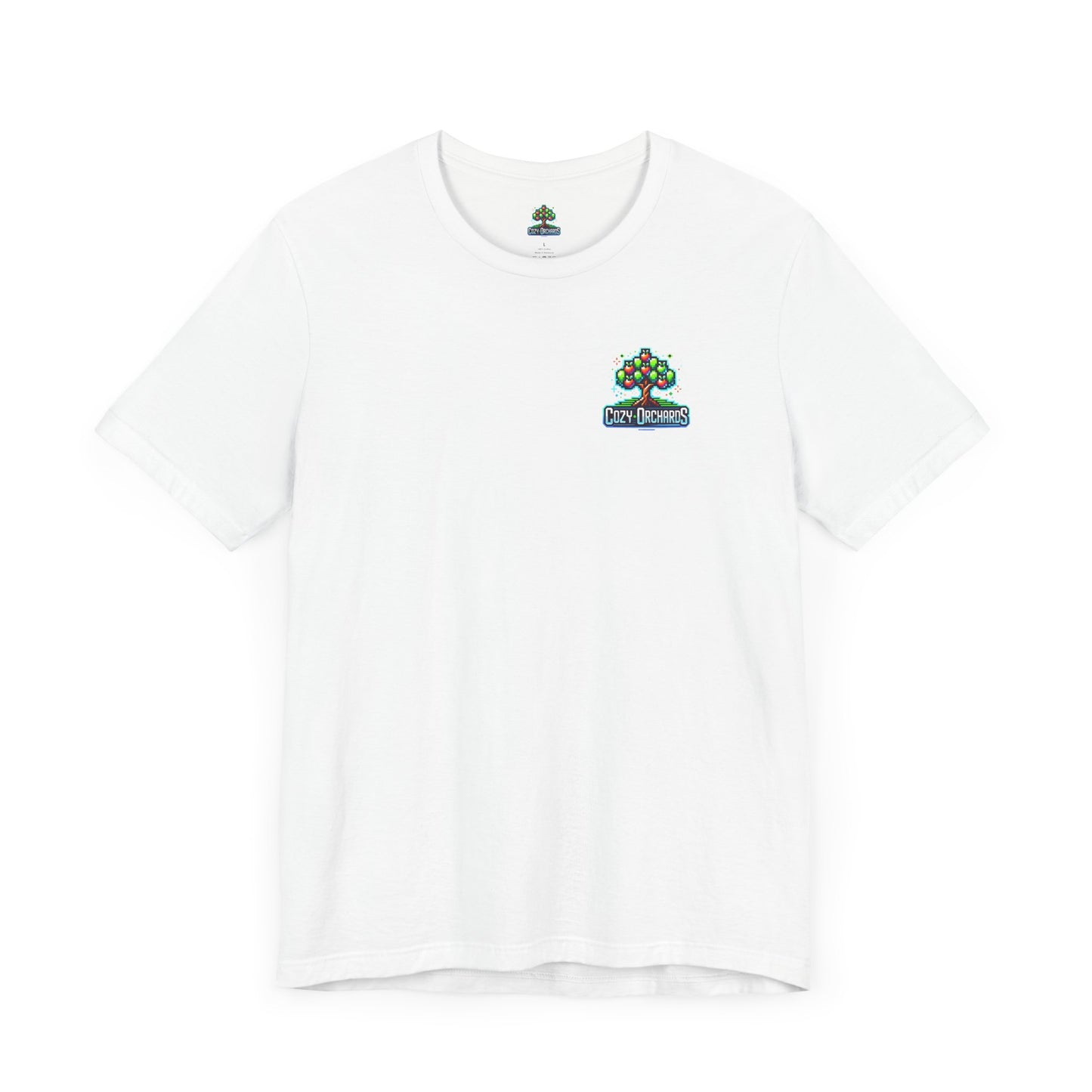 Cozy Orchards Small Logo Adult Unisex Jersey Short Sleeve Tee
