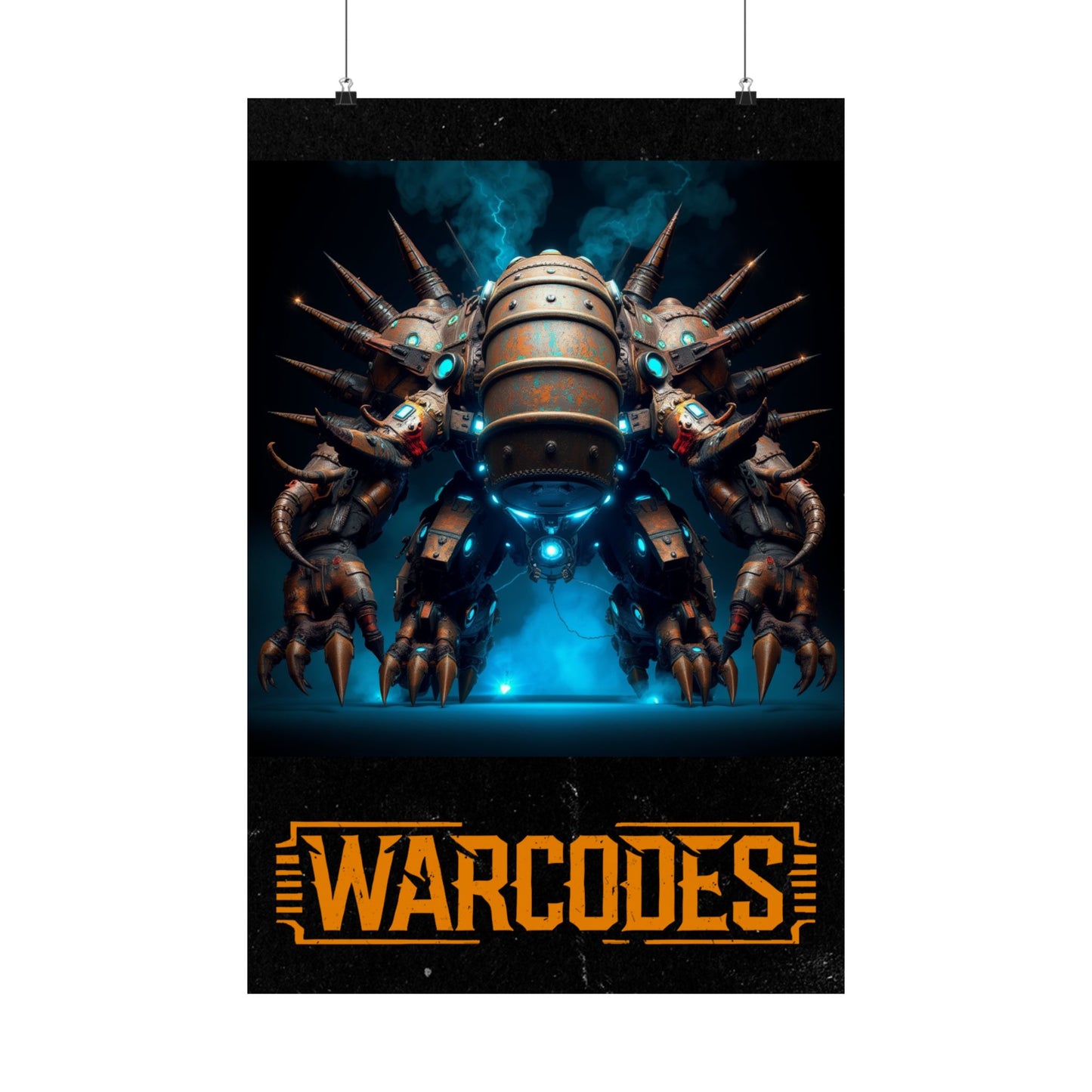 JollyGreen Warcodes Custom Monster Poster 54b05e1e-d67b-4554-b765-357948dd9389