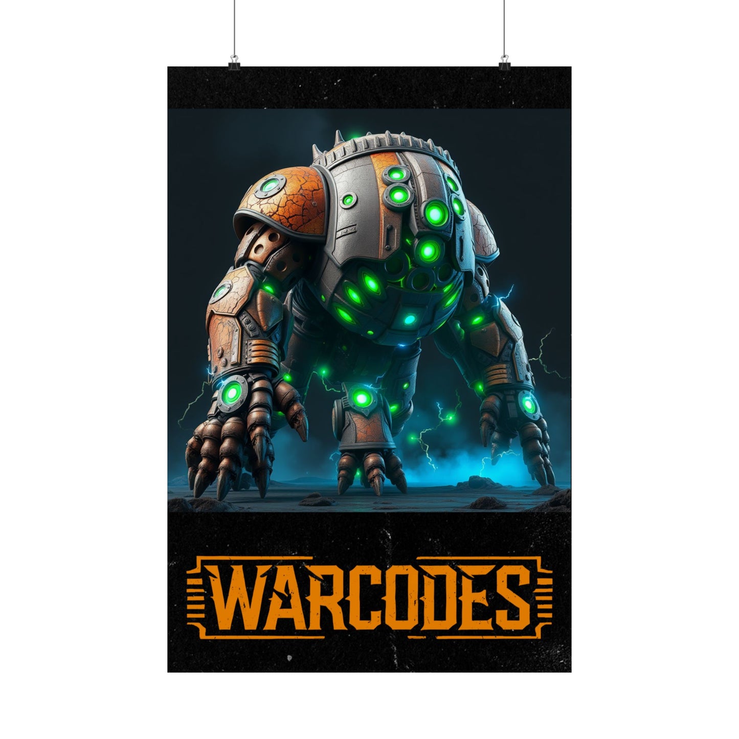 JollyGreen Warcodes Custom Monster Poster f28c71dd-c46e-4a14-9635-e6e15223029b