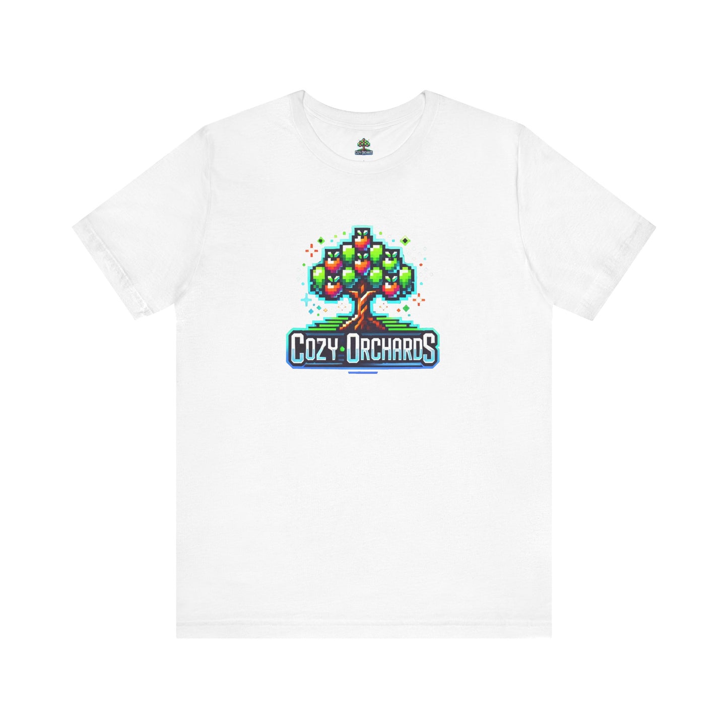 Cozy Orchards Large Logo Adult Unisex Jersey Short Sleeve Tee