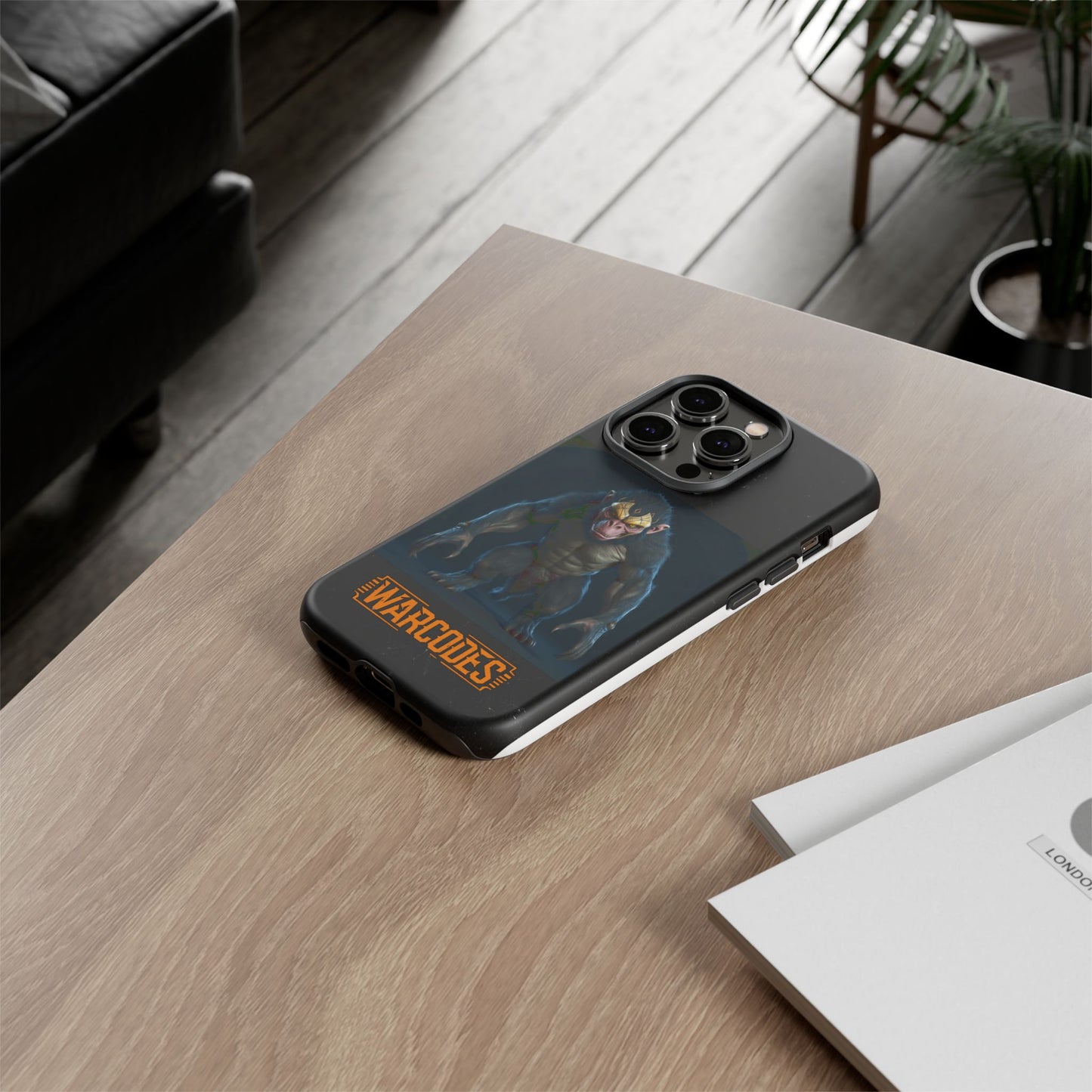 EvalentCrest Warcodes Custom Monster Phone Case: iPhone, Pixel, Samsung a2db0894-cd20-46f2-af6c-89a9a1315971