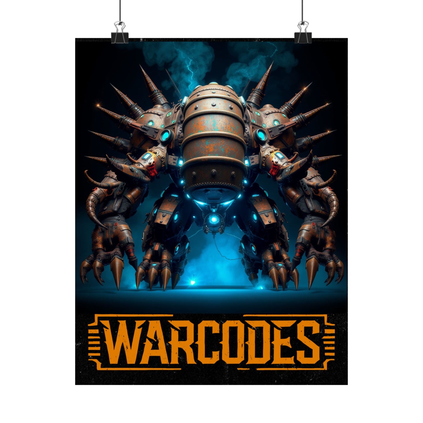 JollyGreen Warcodes Custom Monster Poster 54b05e1e-d67b-4554-b765-357948dd9389