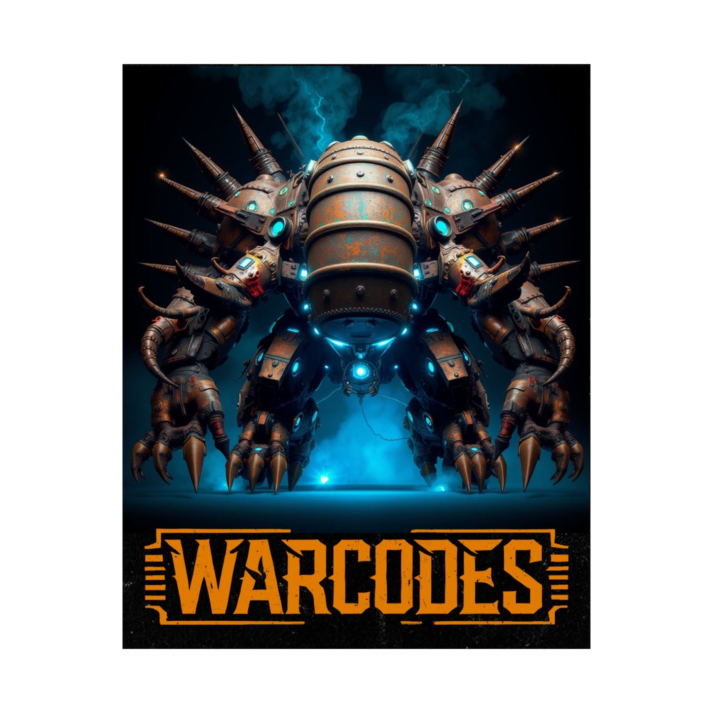 JollyGreen Warcodes Custom Monster Poster 54b05e1e-d67b-4554-b765-357948dd9389