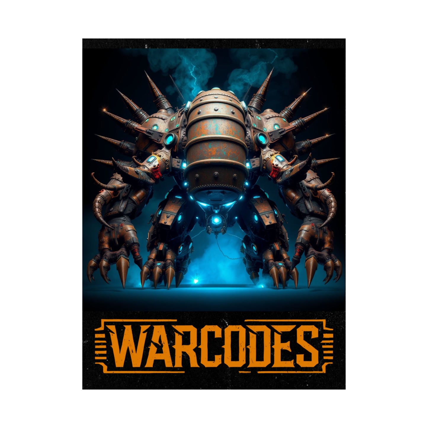 JollyGreen Warcodes Custom Monster Poster 54b05e1e-d67b-4554-b765-357948dd9389