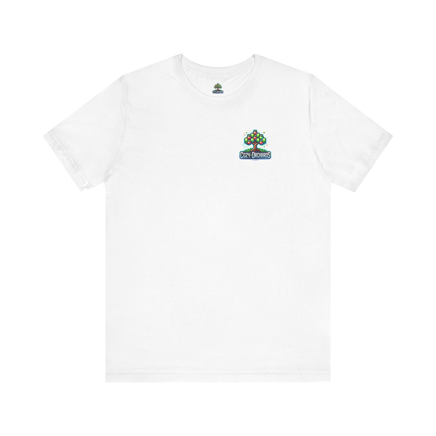Cozy Orchards Small Logo Adult Unisex Jersey Short Sleeve Tee