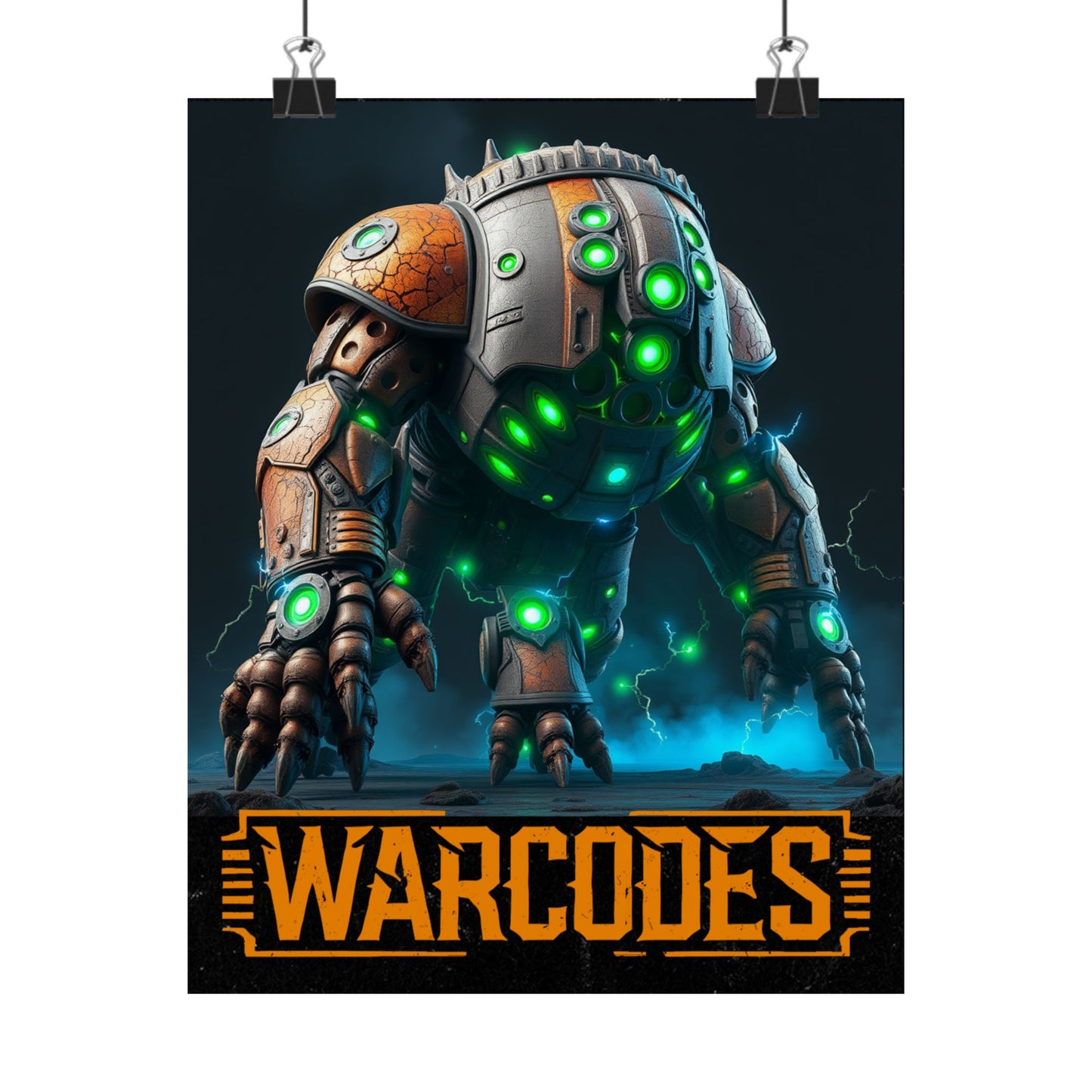 JollyGreen Warcodes Custom Monster Poster f28c71dd-c46e-4a14-9635-e6e15223029b