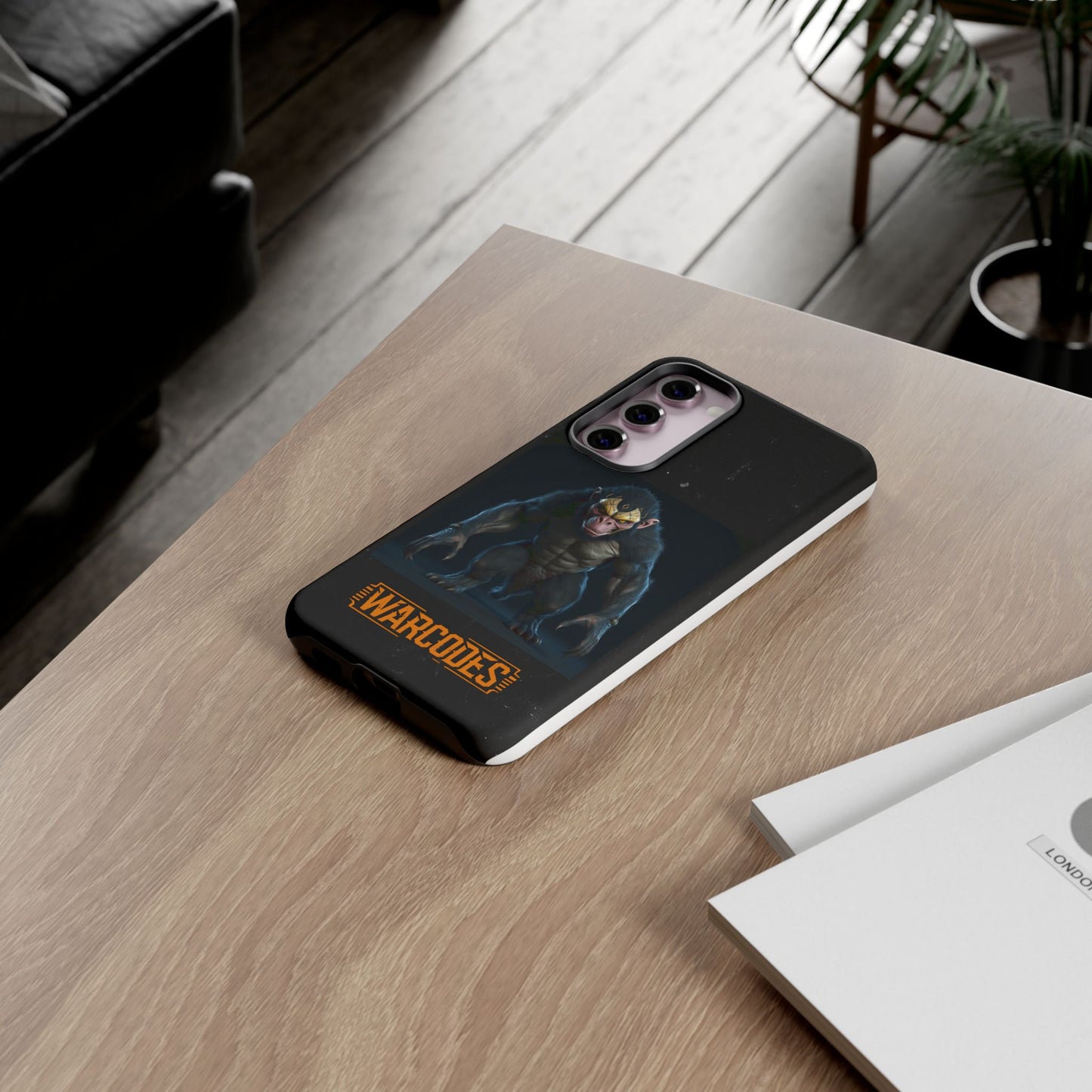 EvalentCrest Warcodes Custom Monster Phone Case: iPhone, Pixel, Samsung a2db0894-cd20-46f2-af6c-89a9a1315971