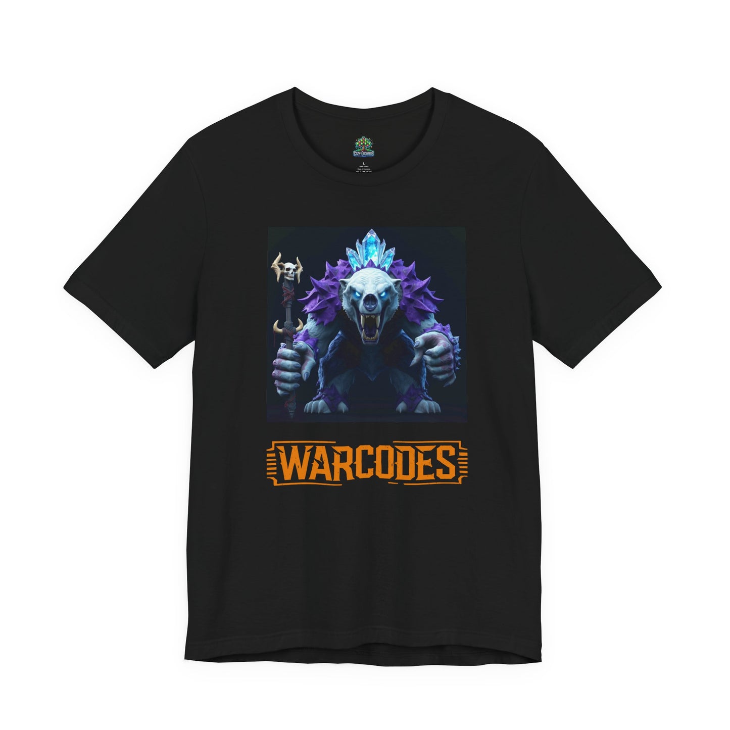 Kurvak Custom Monster Warcodes Jersey Cotton Tee fe950c47-7273-46dc-9dce-033b262584ed