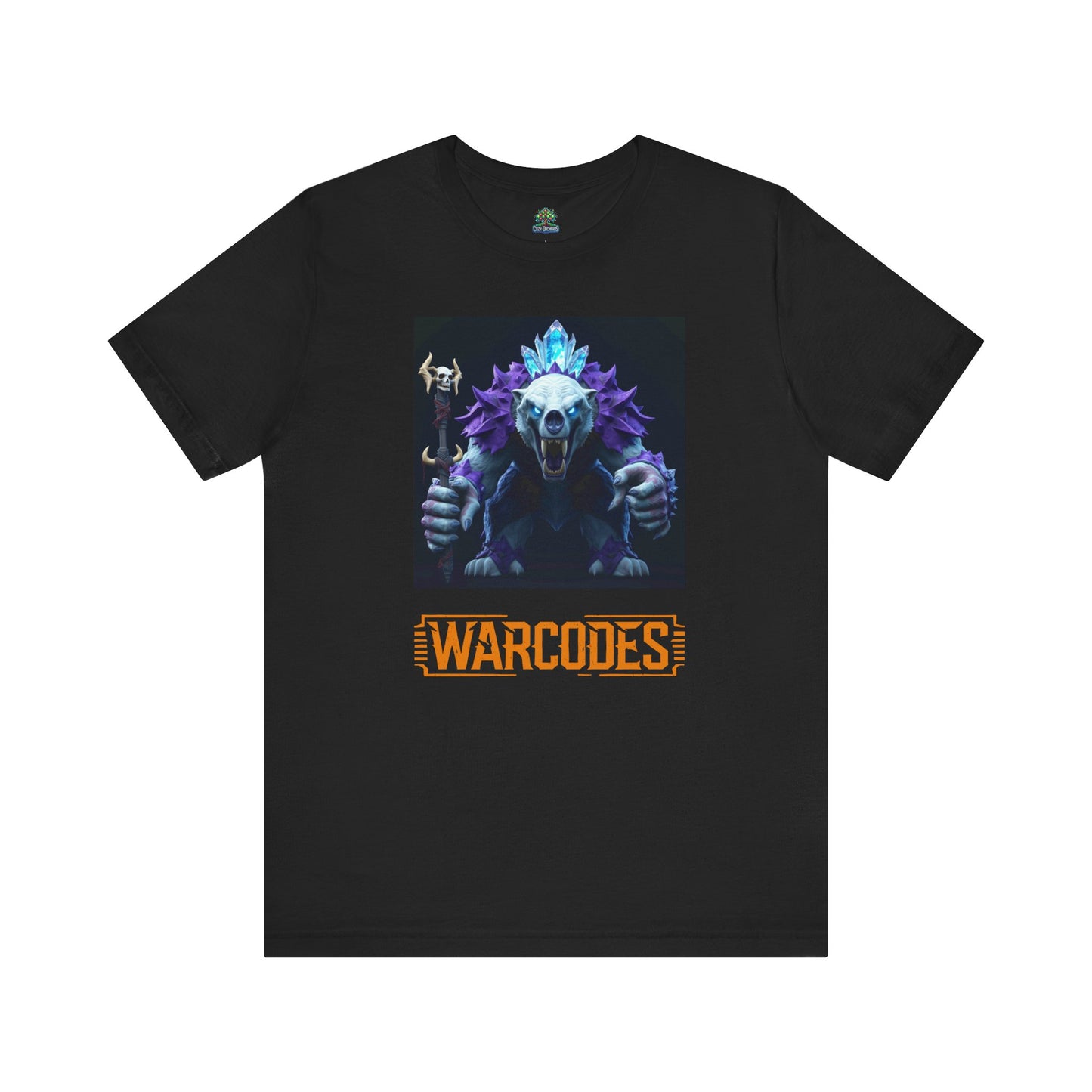 Kurvak Custom Monster Warcodes Jersey Cotton Tee fe950c47-7273-46dc-9dce-033b262584ed