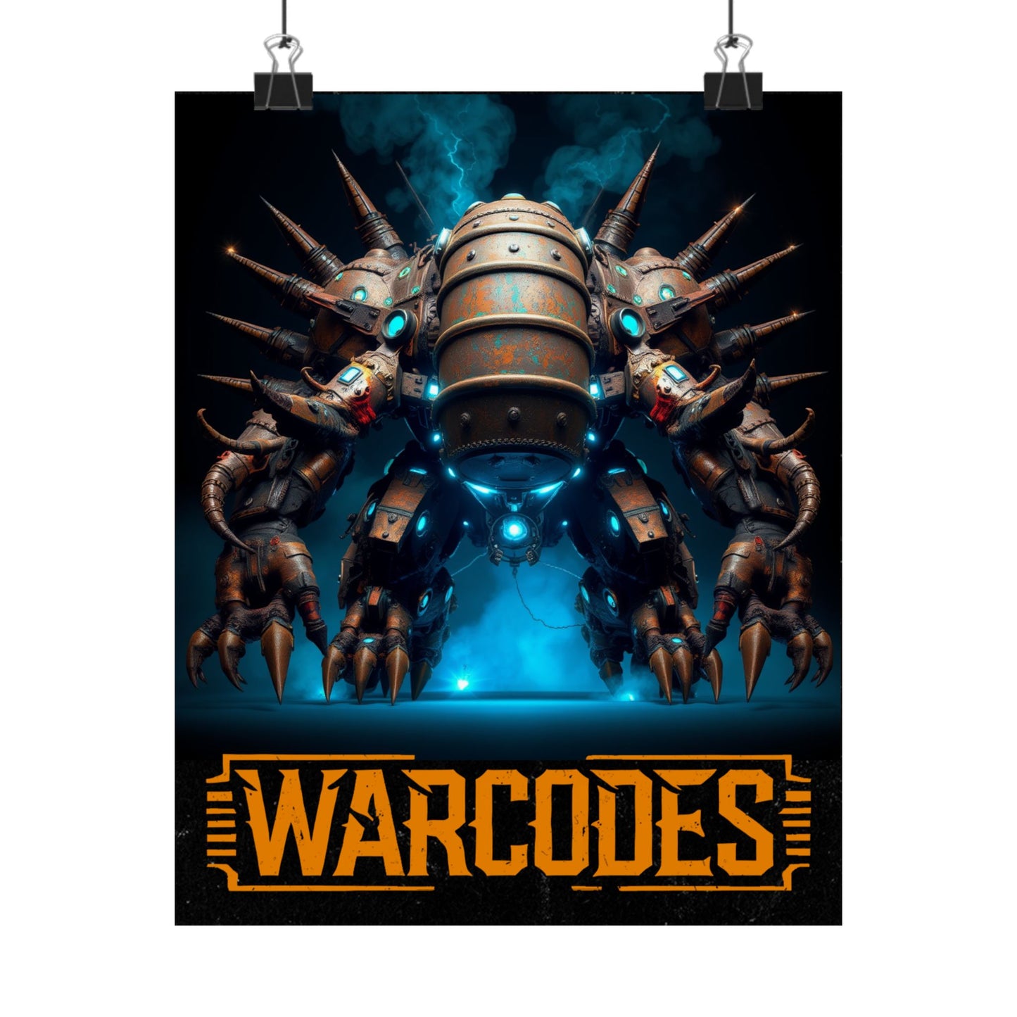 JollyGreen Warcodes Custom Monster Poster 54b05e1e-d67b-4554-b765-357948dd9389
