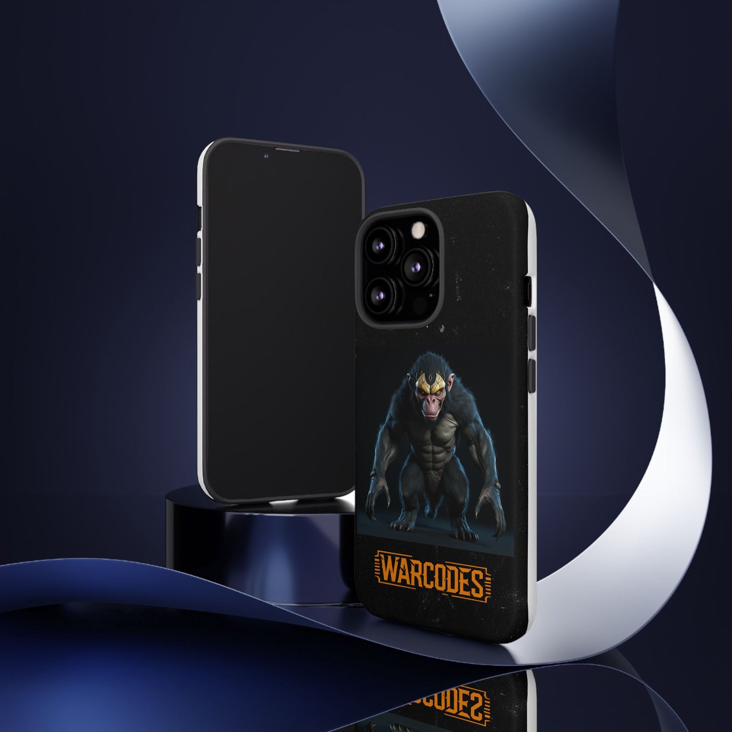 EvalentCrest Warcodes Custom Monster Phone Case: iPhone, Pixel, Samsung a2db0894-cd20-46f2-af6c-89a9a1315971