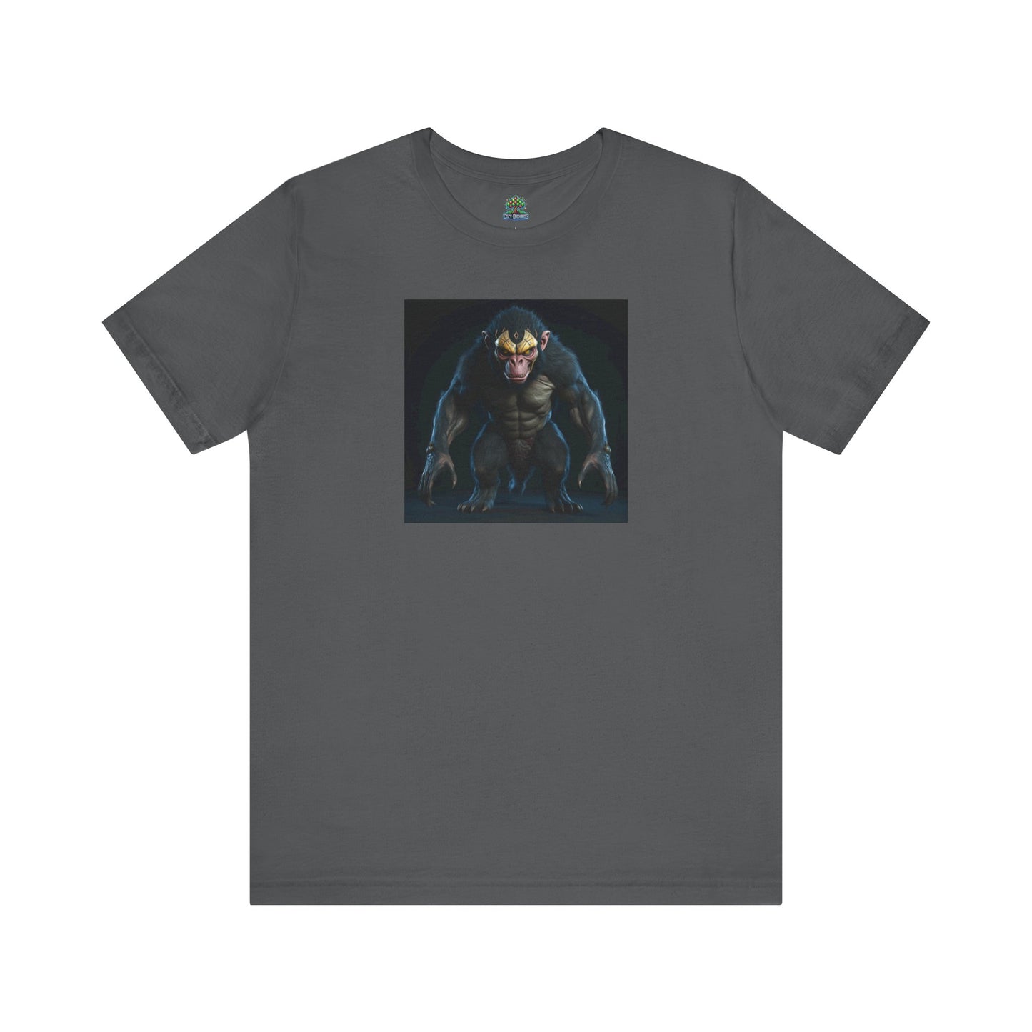 EvalentCrest Custom Monster Adult Unisex Jersey Short Sleeve Tee 80f3c0c3-6e1d-4839-a5be-bfdcf1365674