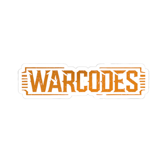 Warcodes 3" Sticker