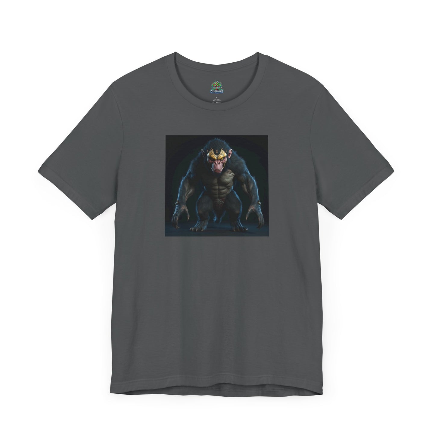EvalentCrest Custom Monster Adult Unisex Jersey Short Sleeve Tee 80f3c0c3-6e1d-4839-a5be-bfdcf1365674
