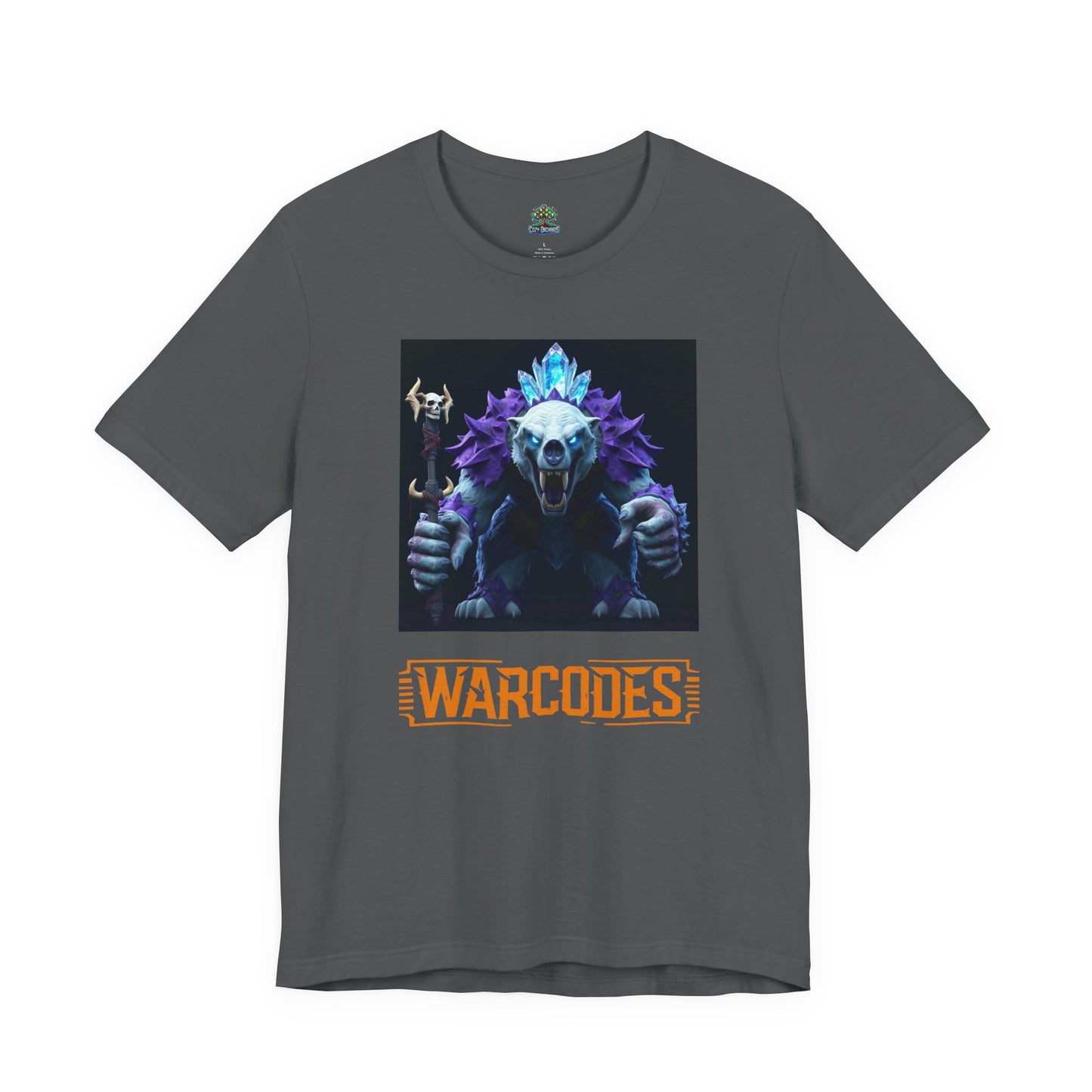 Kurvak Custom Monster Warcodes Jersey Cotton Tee fe950c47-7273-46dc-9dce-033b262584ed
