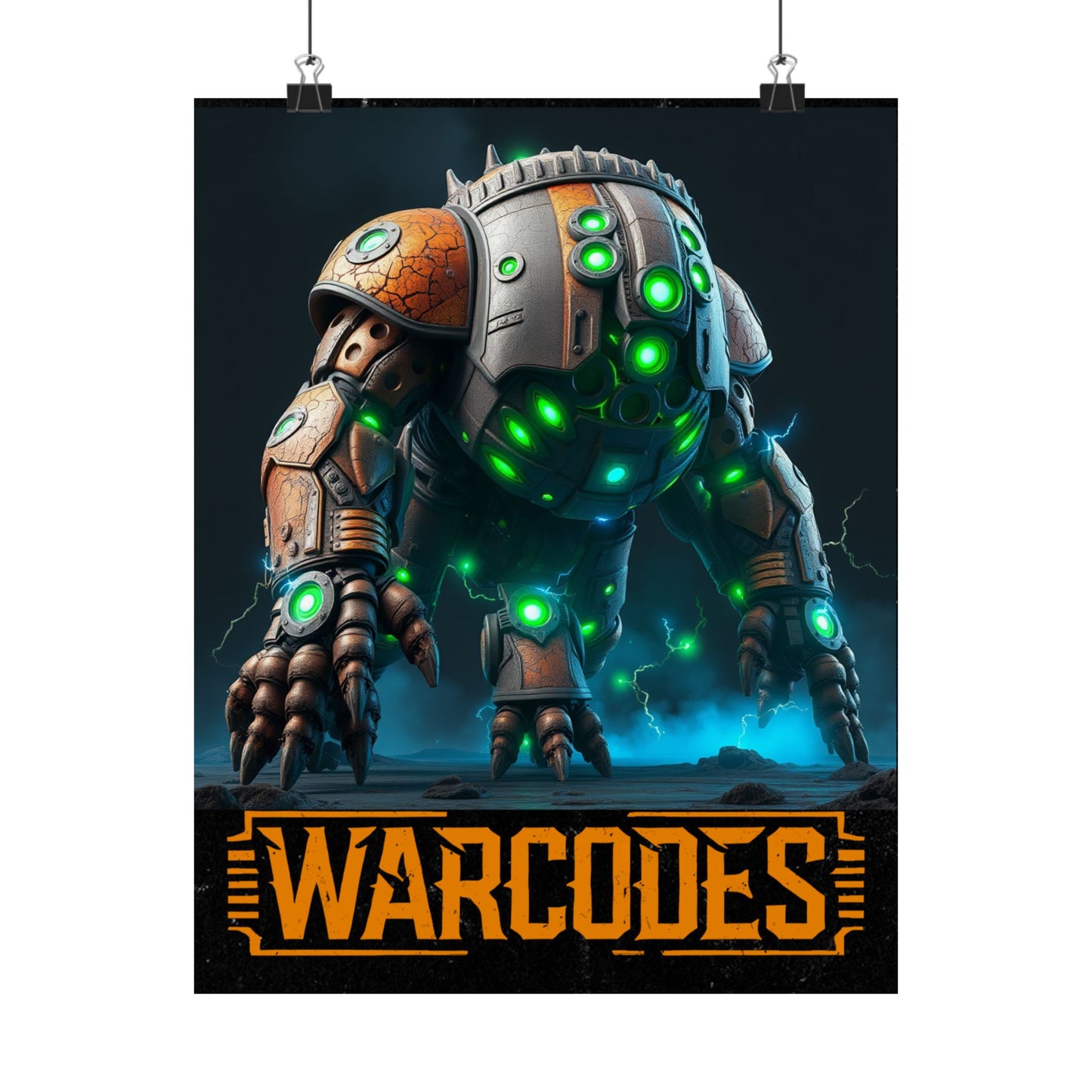 JollyGreen Warcodes Custom Monster Poster f28c71dd-c46e-4a14-9635-e6e15223029b