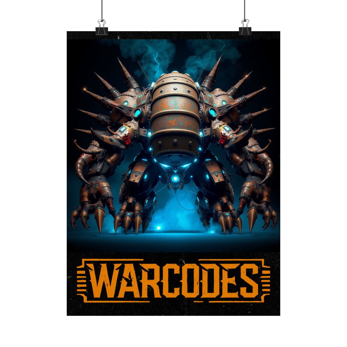 JollyGreen Warcodes Custom Monster Poster 54b05e1e-d67b-4554-b765-357948dd9389
