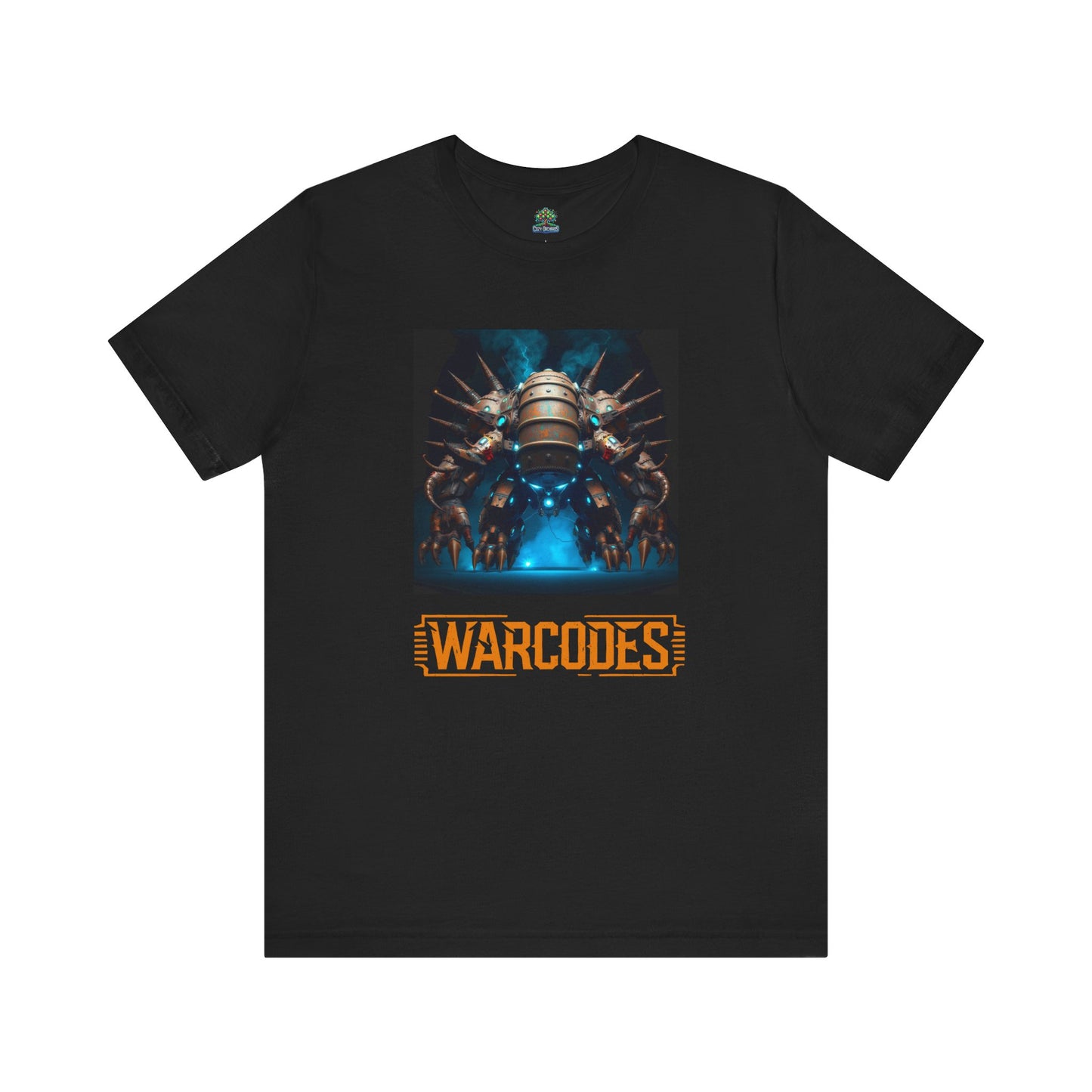 JollyGreen Custom Monster Warcodes Jersey Cotton Tee 344dfc50-48af-4d43-9b27-1d4089f45267