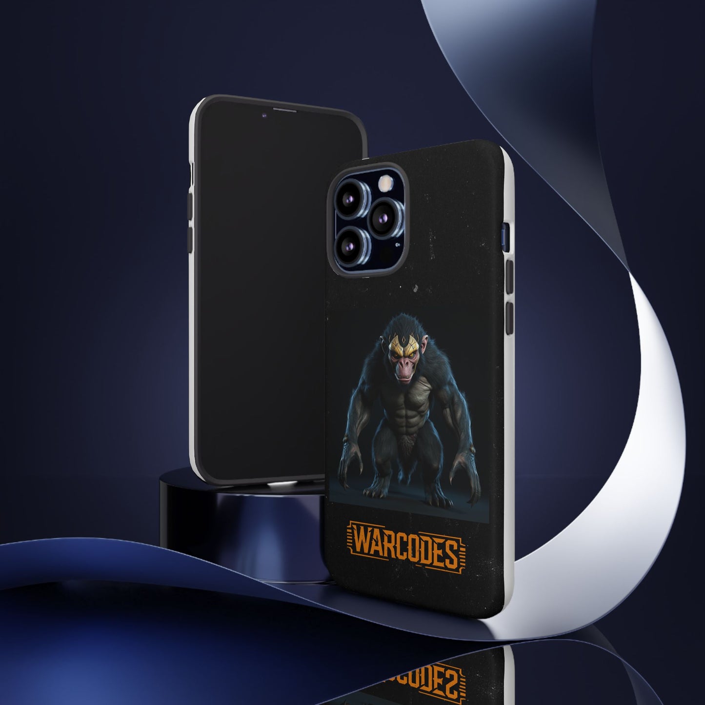 EvalentCrest Warcodes Custom Monster Phone Case: iPhone, Pixel, Samsung a2db0894-cd20-46f2-af6c-89a9a1315971