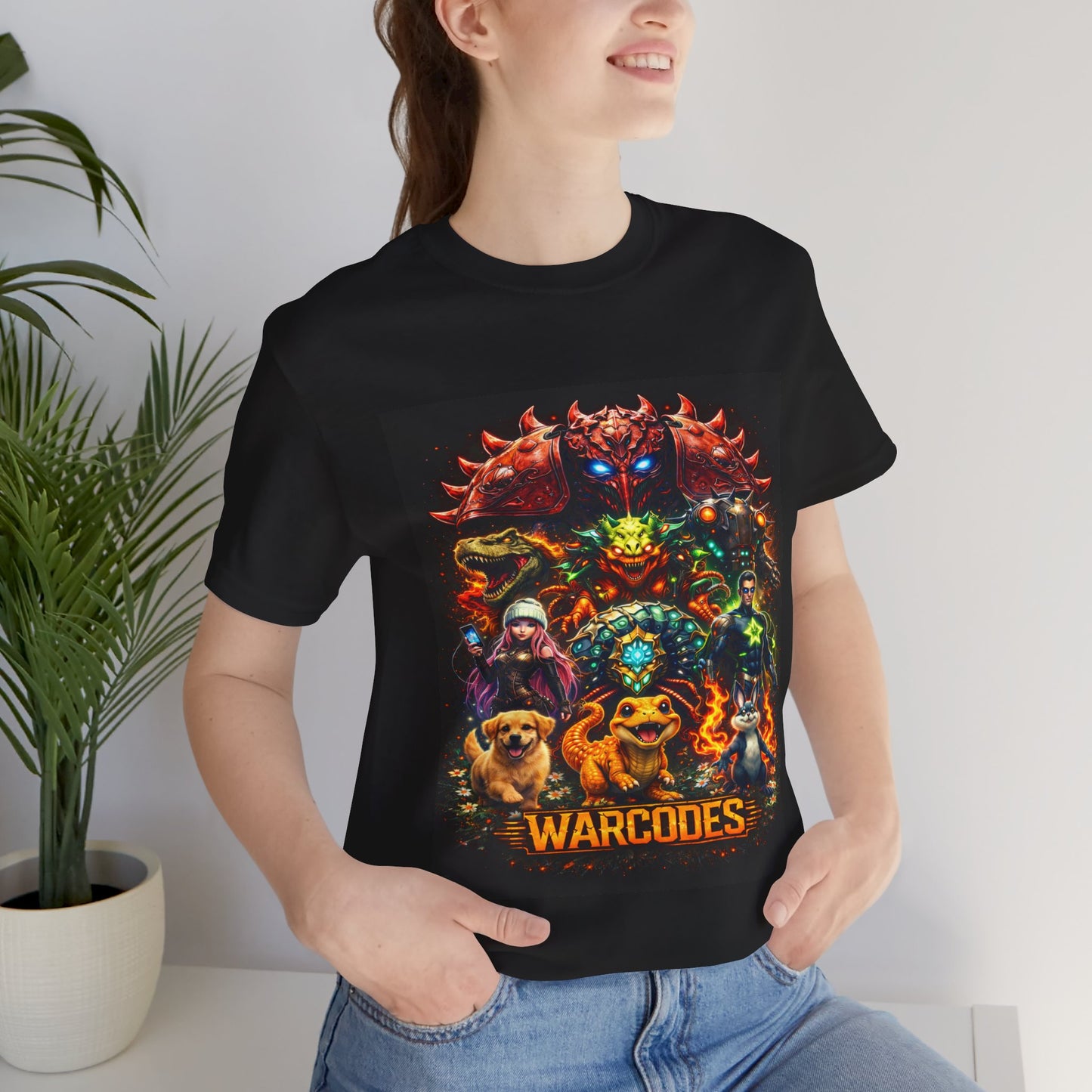 Warcodes: Legends Unbound Adult Unisex Jersey Short Sleeve Tee