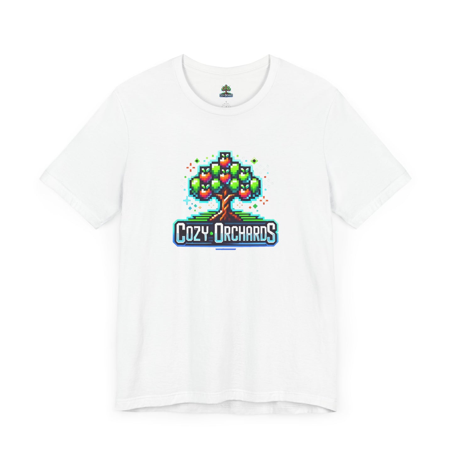 Cozy Orchards Large Logo Adult Unisex Jersey Short Sleeve Tee