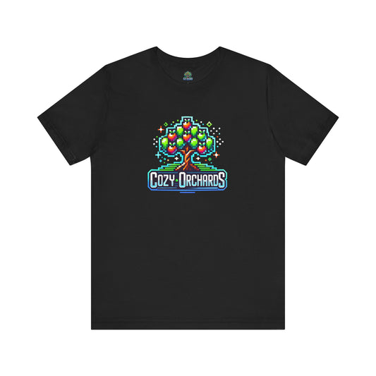 Cozy Orchards Large Logo Adult Unisex Jersey Short Sleeve Tee