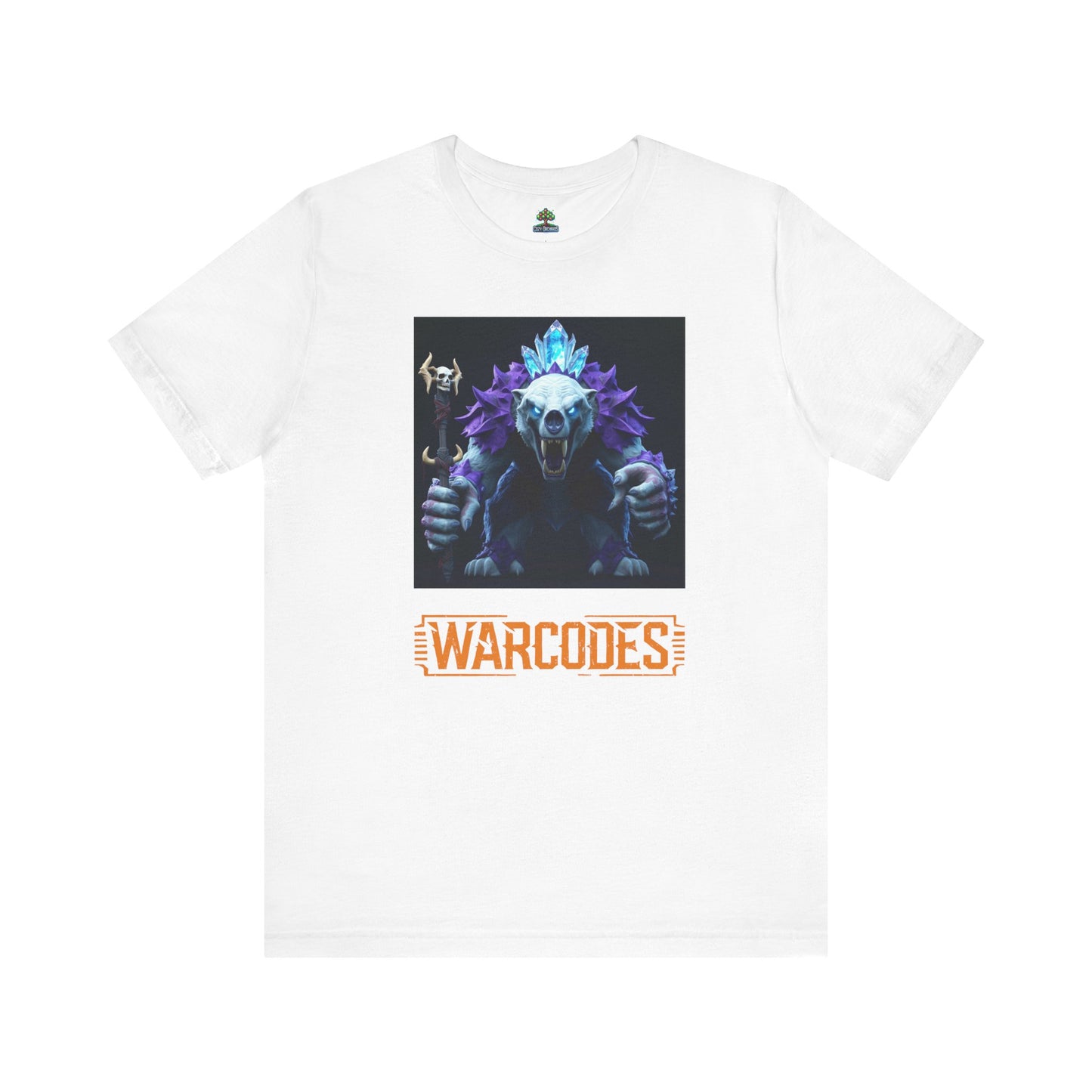 Kurvak Custom Monster Warcodes Jersey Cotton Tee fe950c47-7273-46dc-9dce-033b262584ed