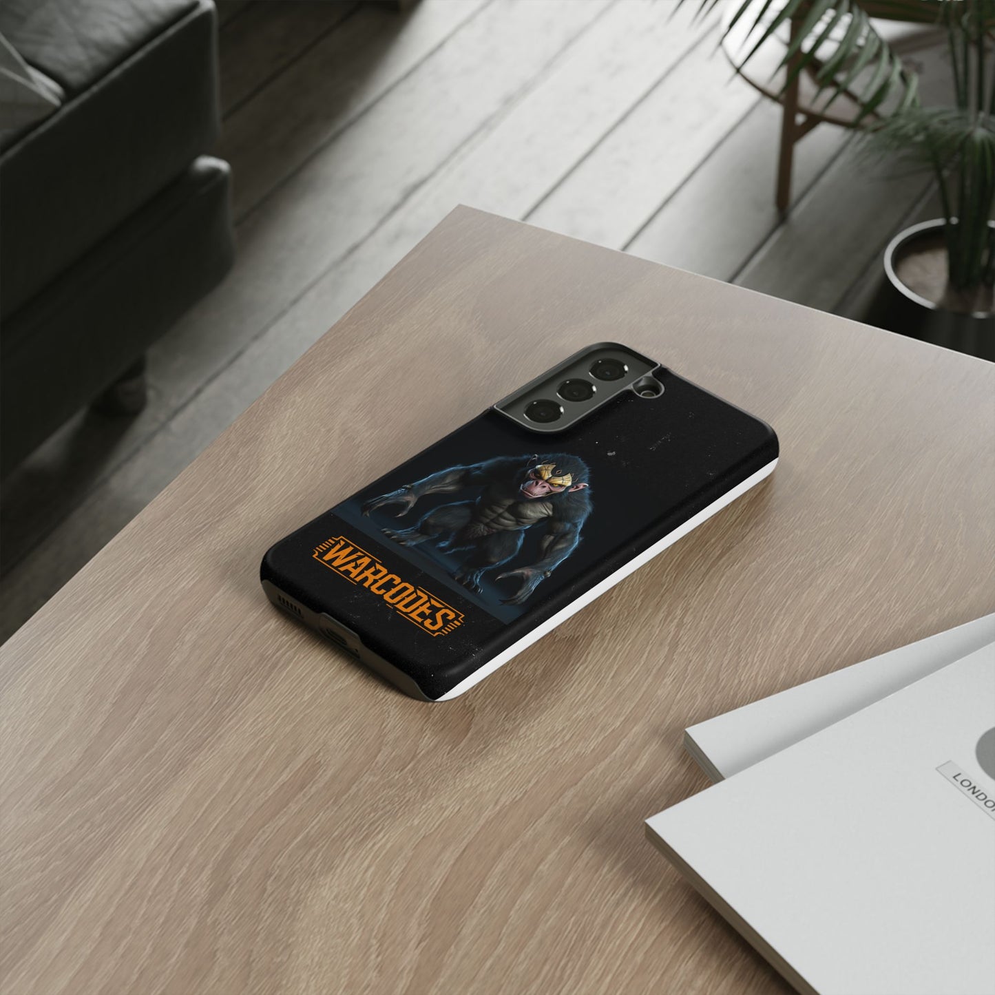 EvalentCrest Warcodes Custom Monster Phone Case: iPhone, Pixel, Samsung a2db0894-cd20-46f2-af6c-89a9a1315971