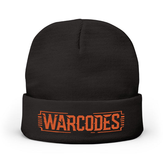 Warcodes Embroidered Knit Beanie