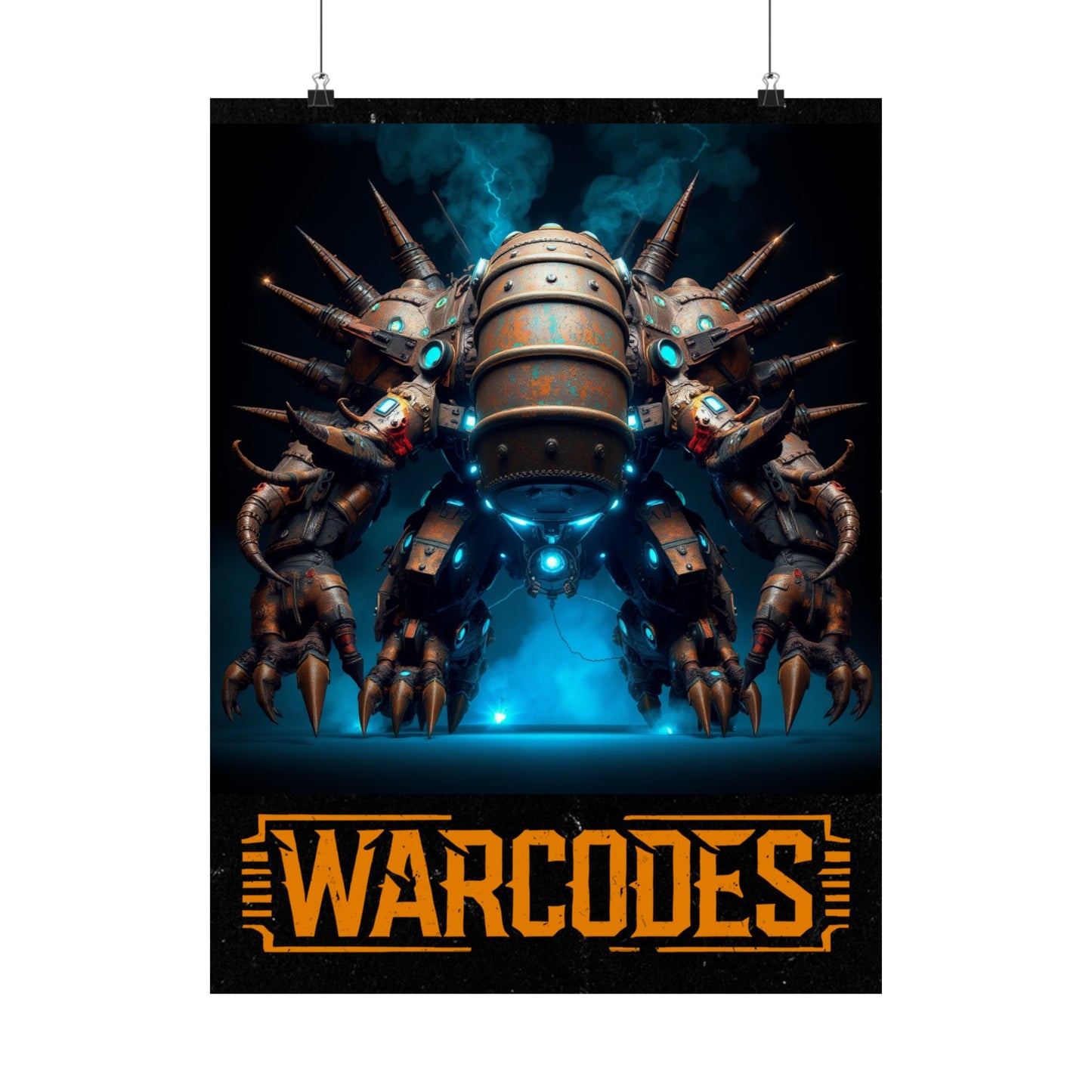 JollyGreen Warcodes Custom Monster Poster 54b05e1e-d67b-4554-b765-357948dd9389