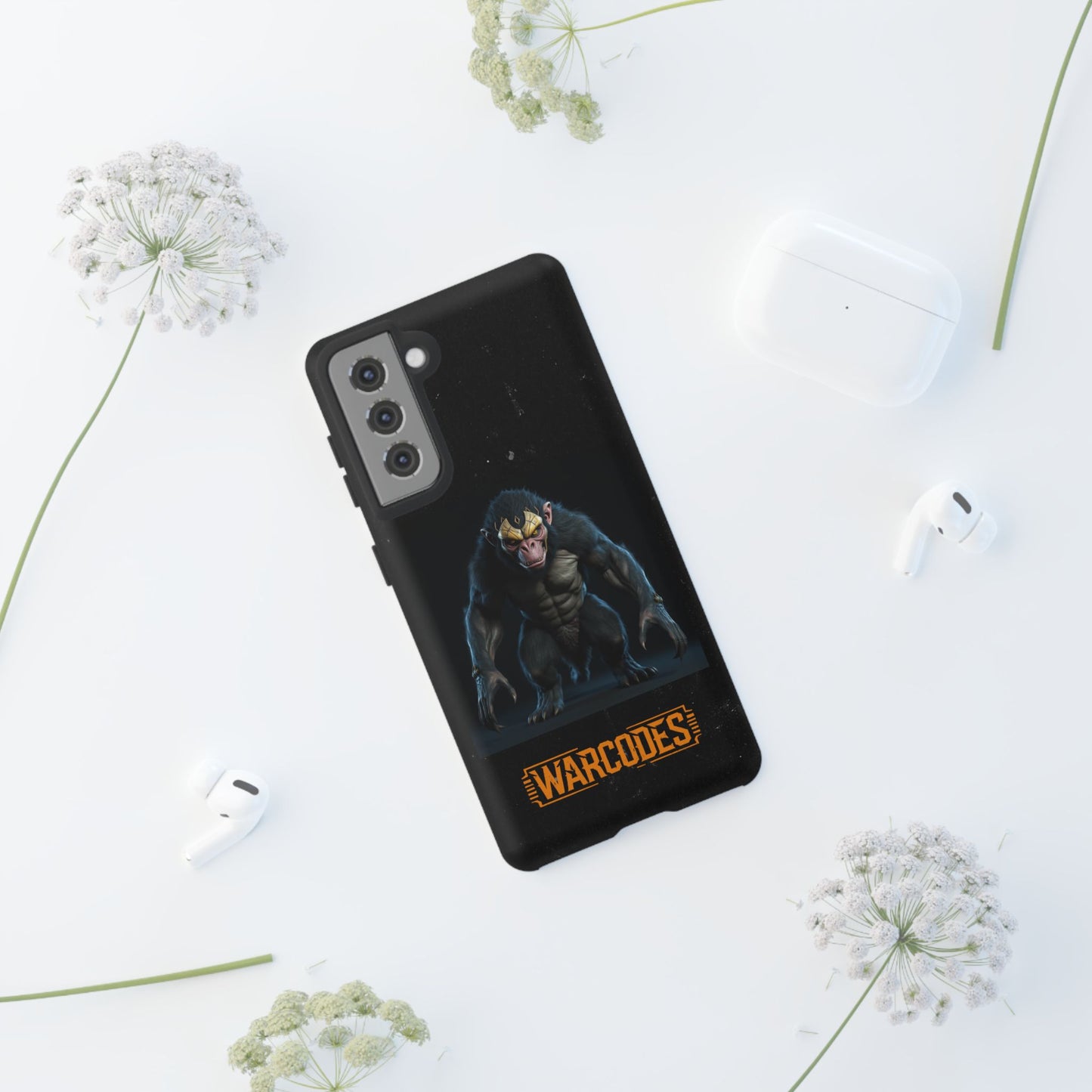 EvalentCrest Warcodes Custom Monster Phone Case: iPhone, Pixel, Samsung a2db0894-cd20-46f2-af6c-89a9a1315971