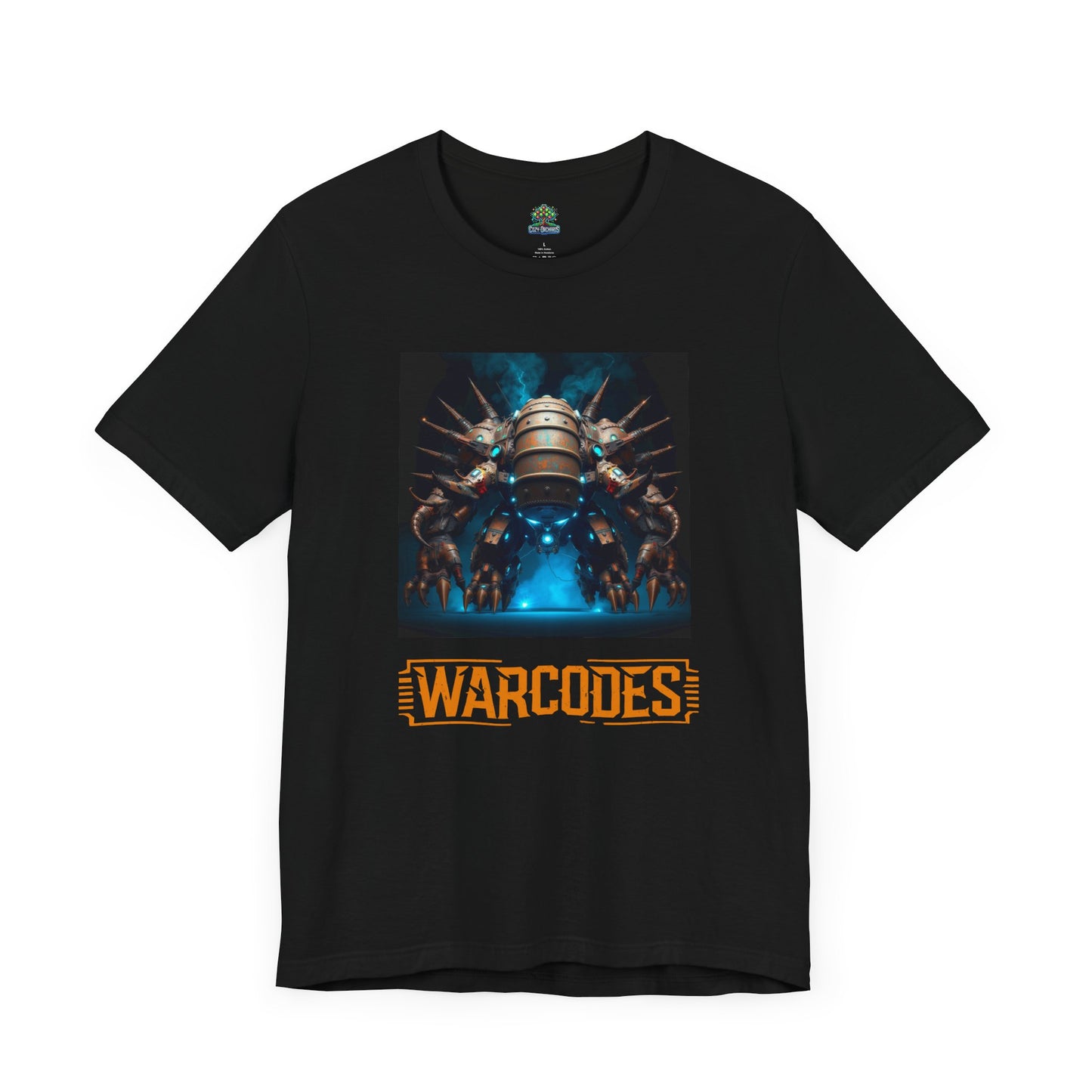 JollyGreen Custom Monster Warcodes Jersey Cotton Tee 344dfc50-48af-4d43-9b27-1d4089f45267