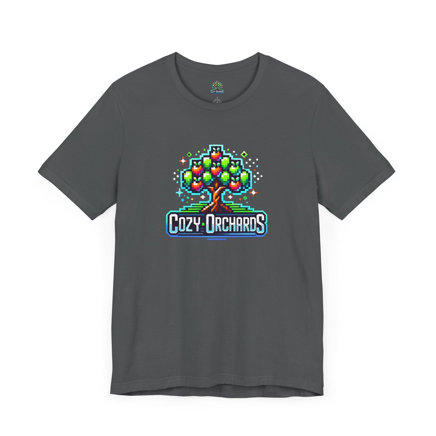 Cozy Orchards Large Logo Adult Unisex Jersey Short Sleeve Tee
