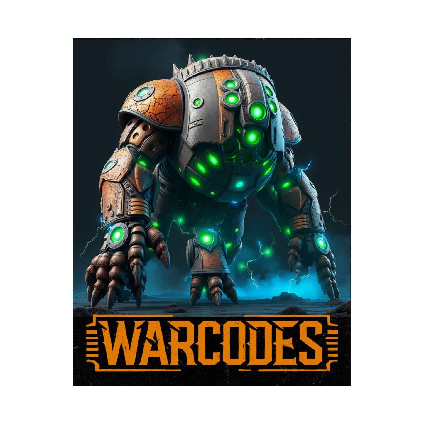 JollyGreen Warcodes Custom Monster Poster f28c71dd-c46e-4a14-9635-e6e15223029b