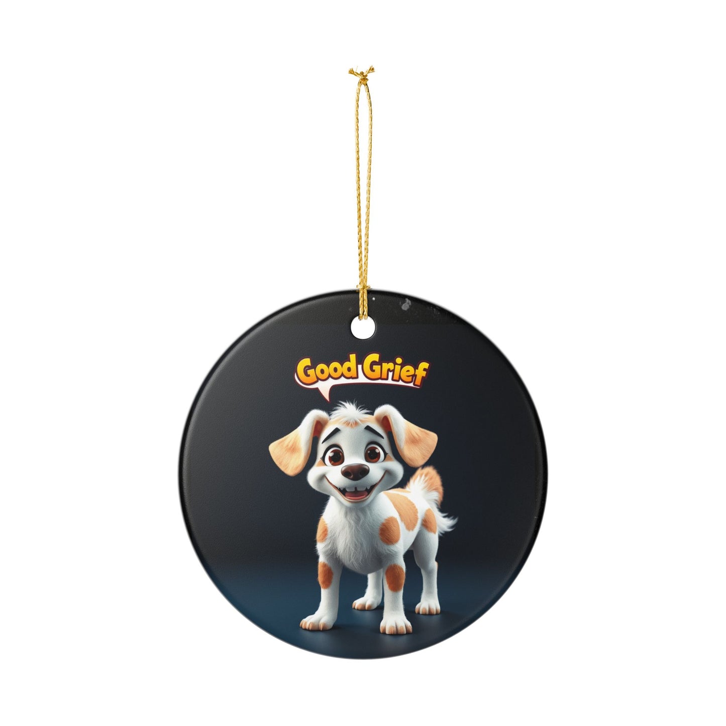 Warcodes Ceramic Ornament — GoodGrief Snoopar Holiday Decoration