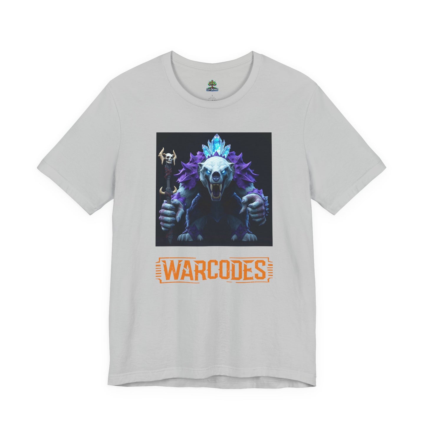Kurvak Custom Monster Warcodes Jersey Cotton Tee fe950c47-7273-46dc-9dce-033b262584ed