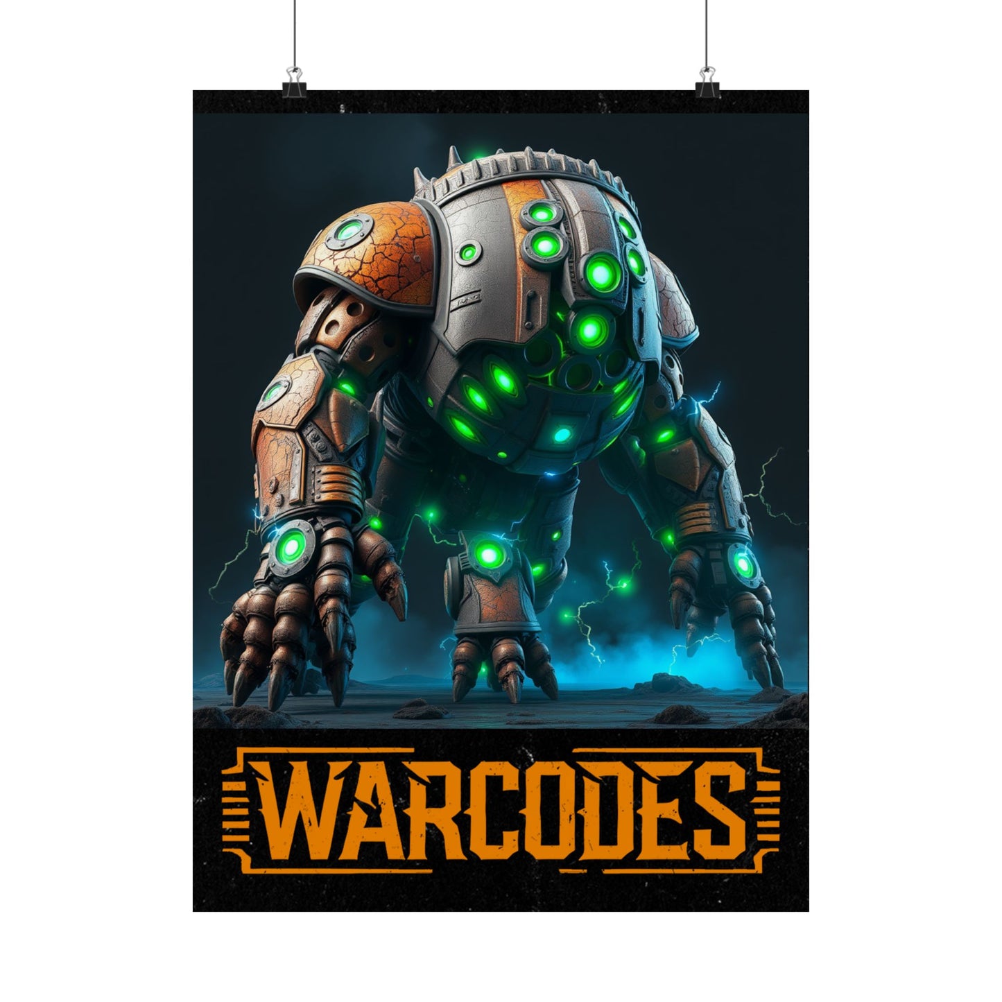 JollyGreen Warcodes Custom Monster Poster f28c71dd-c46e-4a14-9635-e6e15223029b