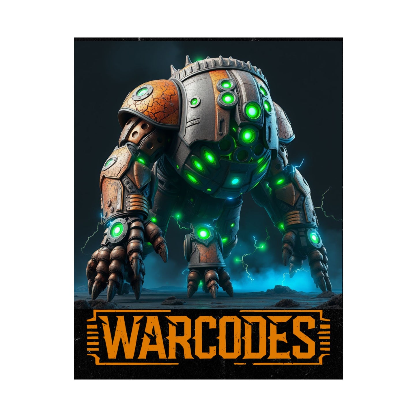 JollyGreen Warcodes Custom Monster Poster f28c71dd-c46e-4a14-9635-e6e15223029b